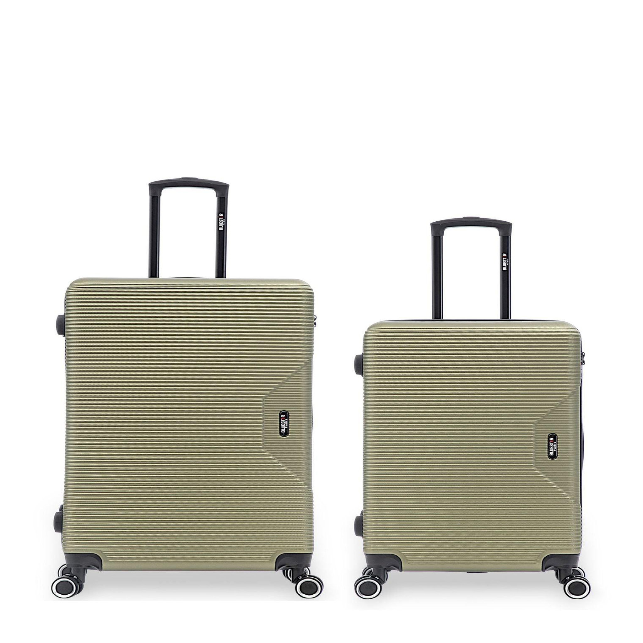 BLUESTAR Lot de 2 Valises Rigides Grand Format et Taille Moyenne WAGRAM
