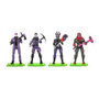 Voir la diapositive 1 : Fortnite - Pack de 4 figurines Squad Mode Dark Legends Saison 5