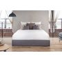 Voir la diapositive 1 : Ensemble Cadre Lit Coffre Gris NEO + Matelas MORPHEA 160x200 cm