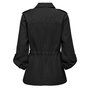 Voir la diapositive 2 : Only Veste Noir Femme Only 3/4 Cargo Jacket