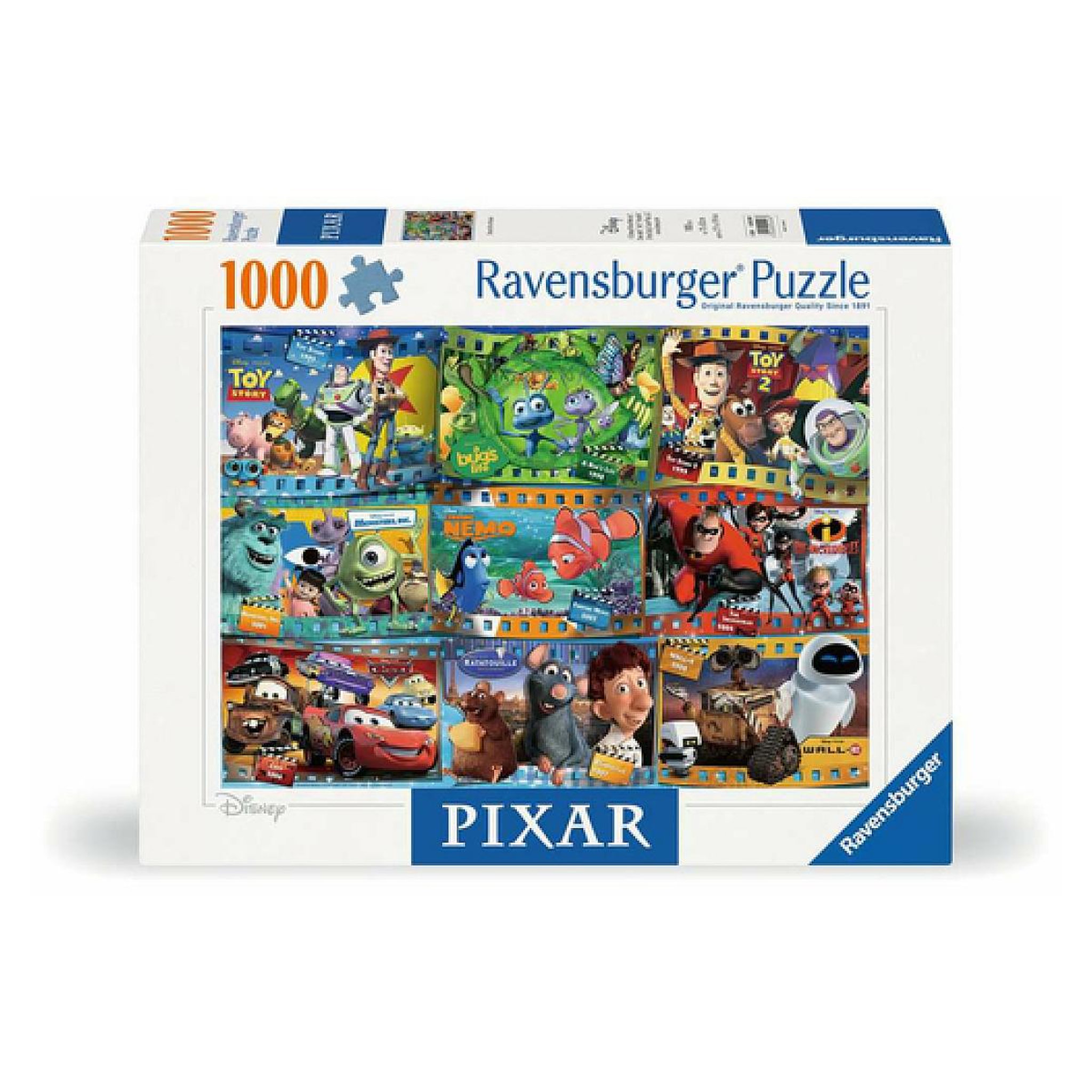 RAVENSBURGER puzzle 1000 pièces - les films DIsney Pixar