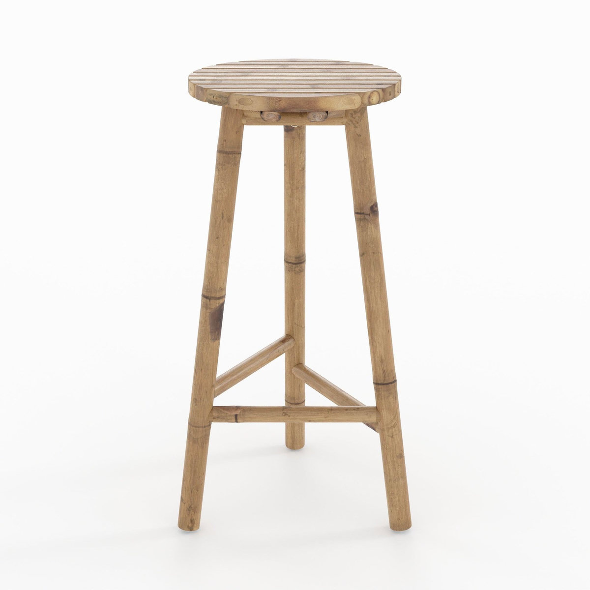 Rendez vous déco Tabouret de bar extérieur en bambou 74 cm-Eli