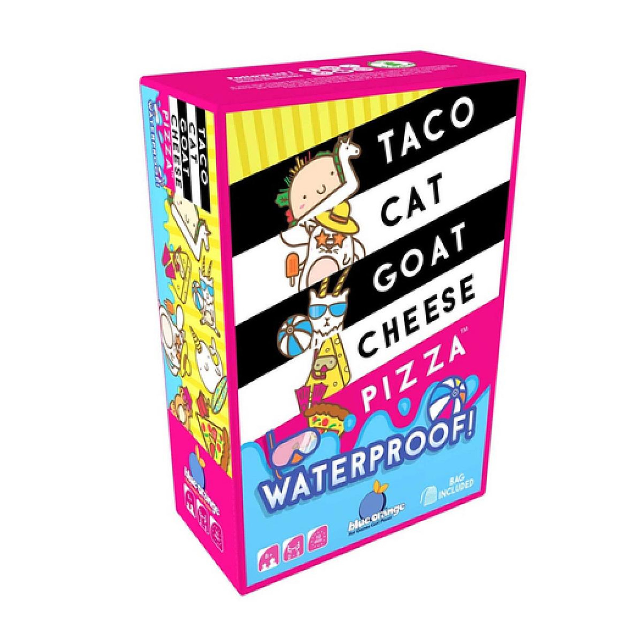 Voir la diapositive 1 : Blue orange Taco Chat Bouc Cheese Pizza Waterproof