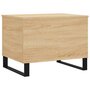 Voir la diapositive 5 : VIDAXL Table basse Chene sonoma 60x44,5x45 cm Bois d'ingenierie