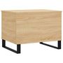 Voir la diapositive 5 : VIDAXL Table basse Chene sonoma 60x44,5x45 cm Bois d'ingenierie