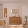 Voir la diapositive 5 : Rendez vous déco Meuble de salle de bain en bois de teck 120 cm-Pernelle