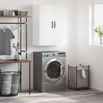 VIDAXL Armoire murale blanc 69,5x34x90 cm bois d'ingenierie