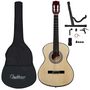 Voir la diapositive 2 : VIDAXL Ensemble de guitare classique pour débutants 12 pcs 4 4 39