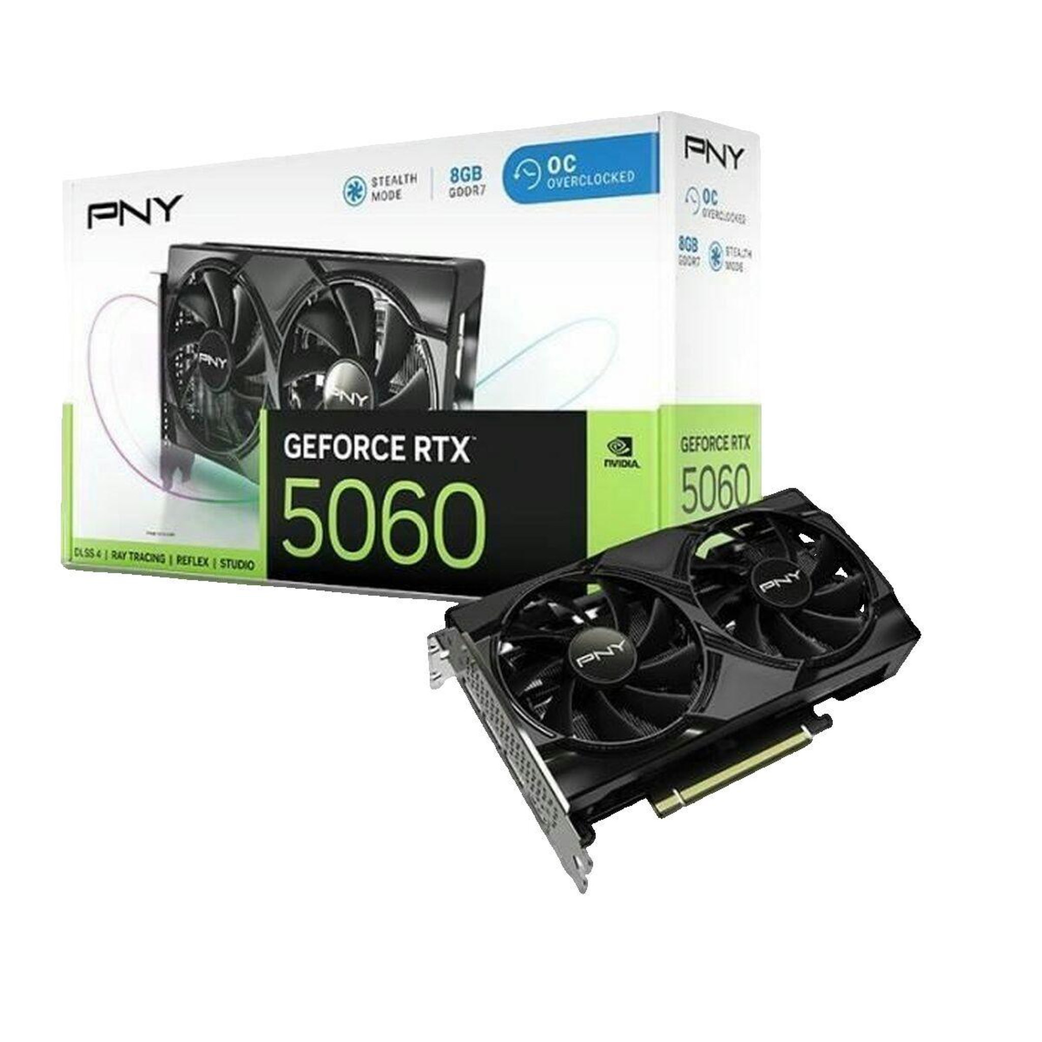 pny carte graphique pny geforce rtx 5060 8 go gddr7