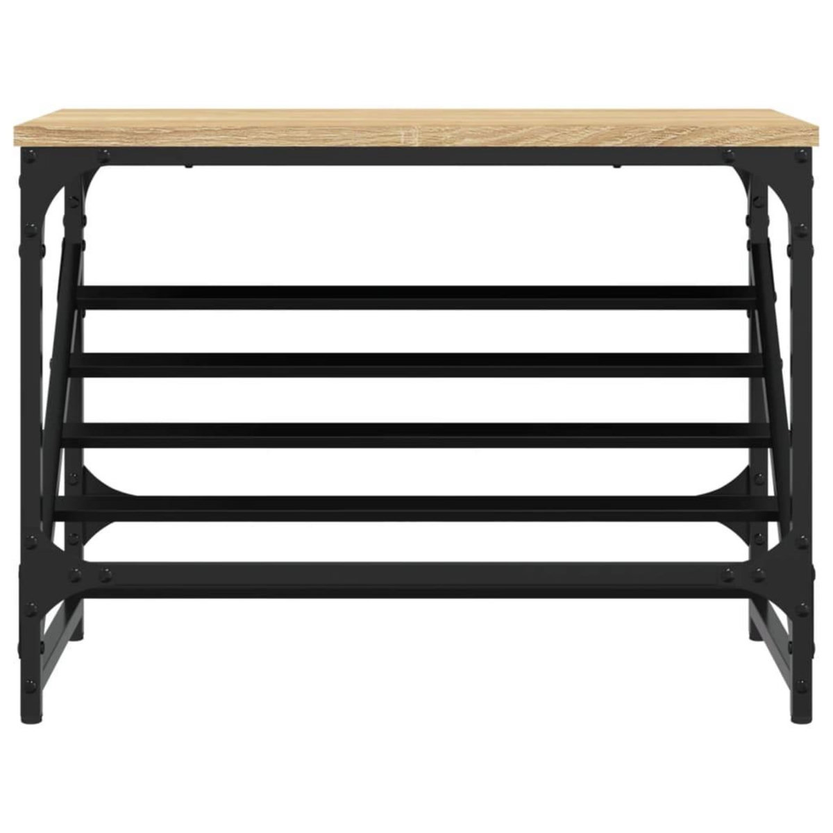 VIDAXL Etagere a chaussures chene sonoma 60x30x45 cm bois d'ingenierie