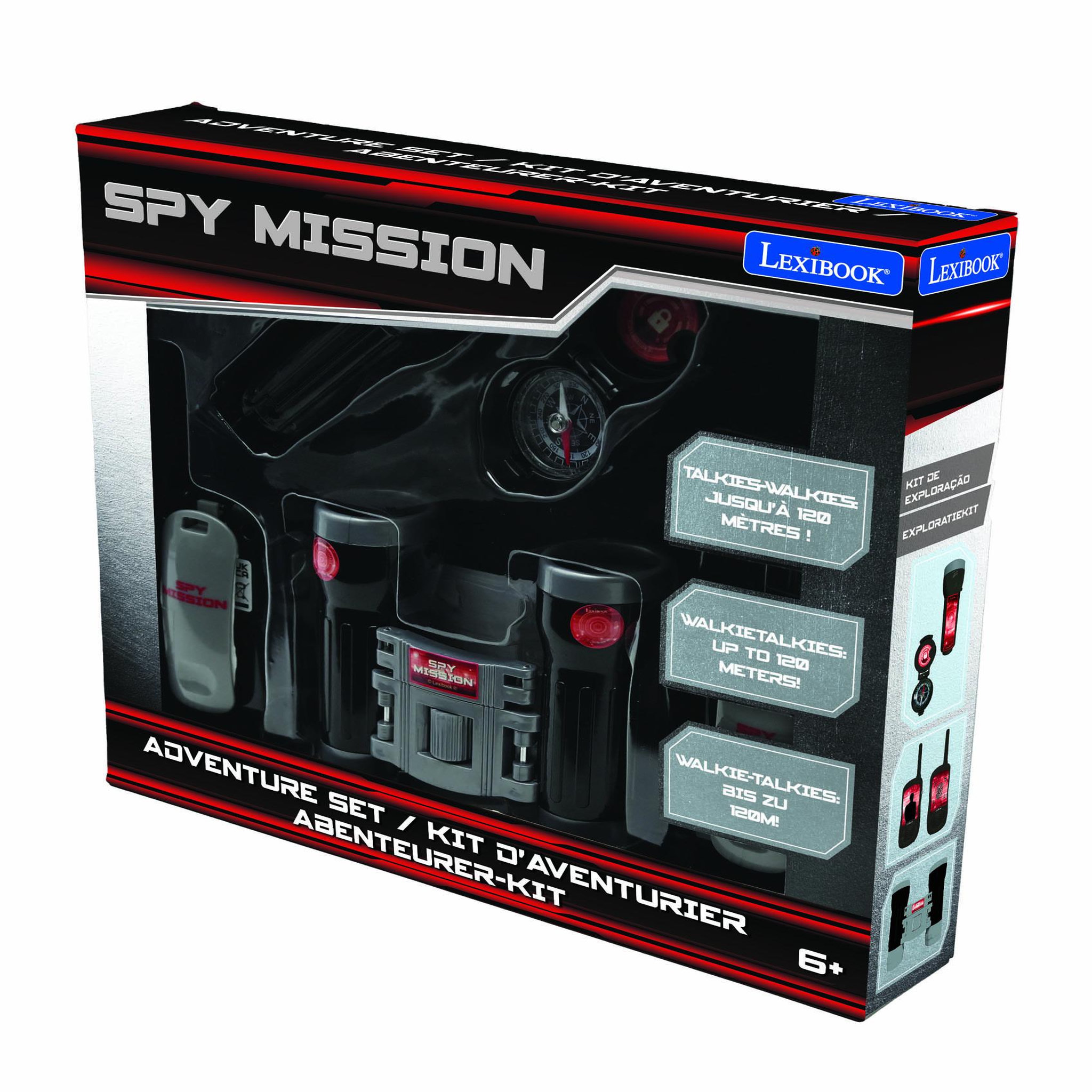 Voir la diapositive 5 : Lexibook Kit complet d'espion