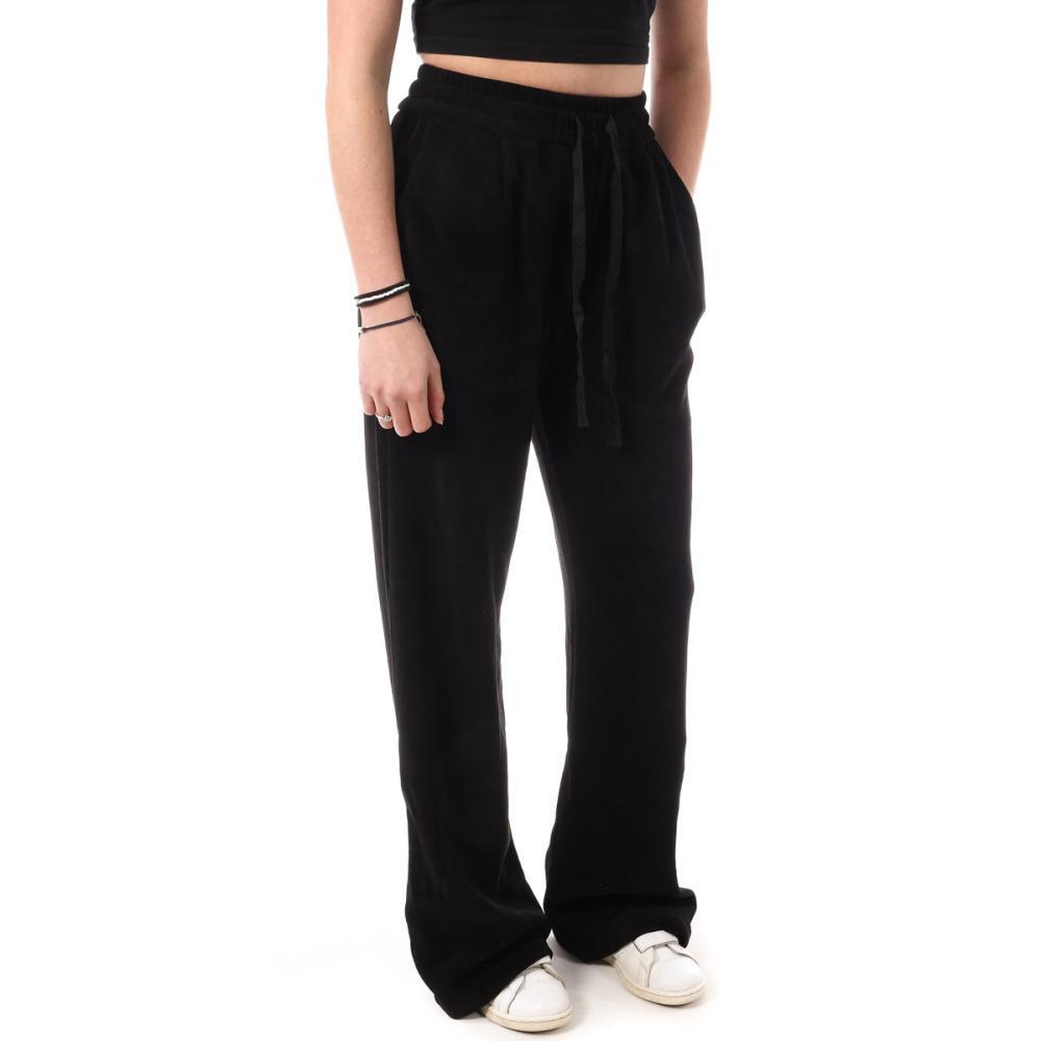 MONDAY PREMIUM Pantalon Fluide  Femme Monday Premium 3269. Coloris disponibles : Noir