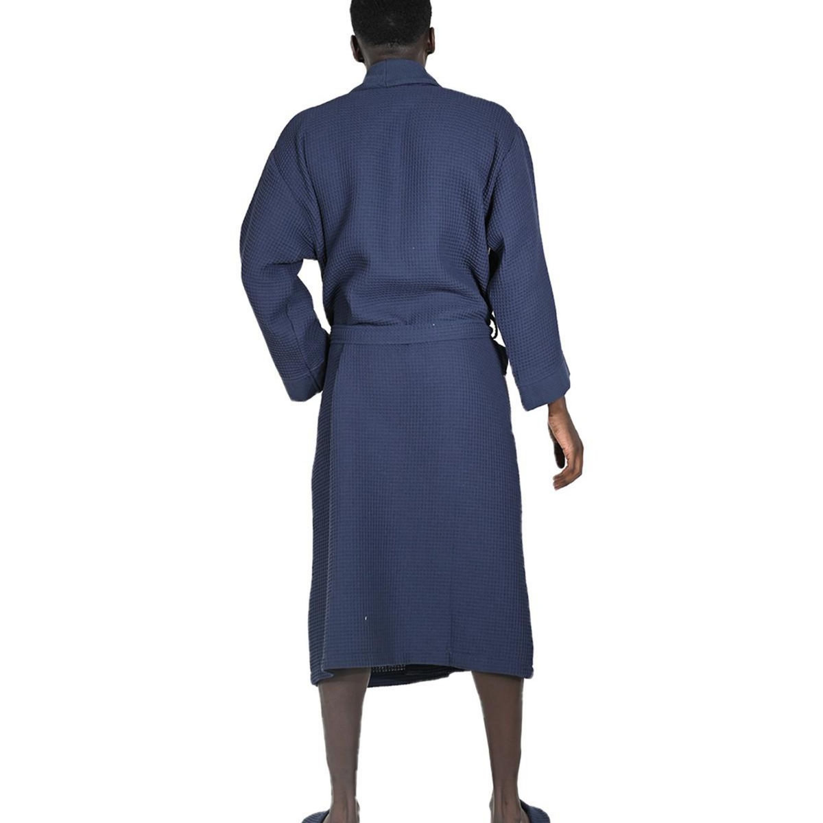 Sensei Maison Peignoir mixte nid d'abeille SPA COL CHÂLE