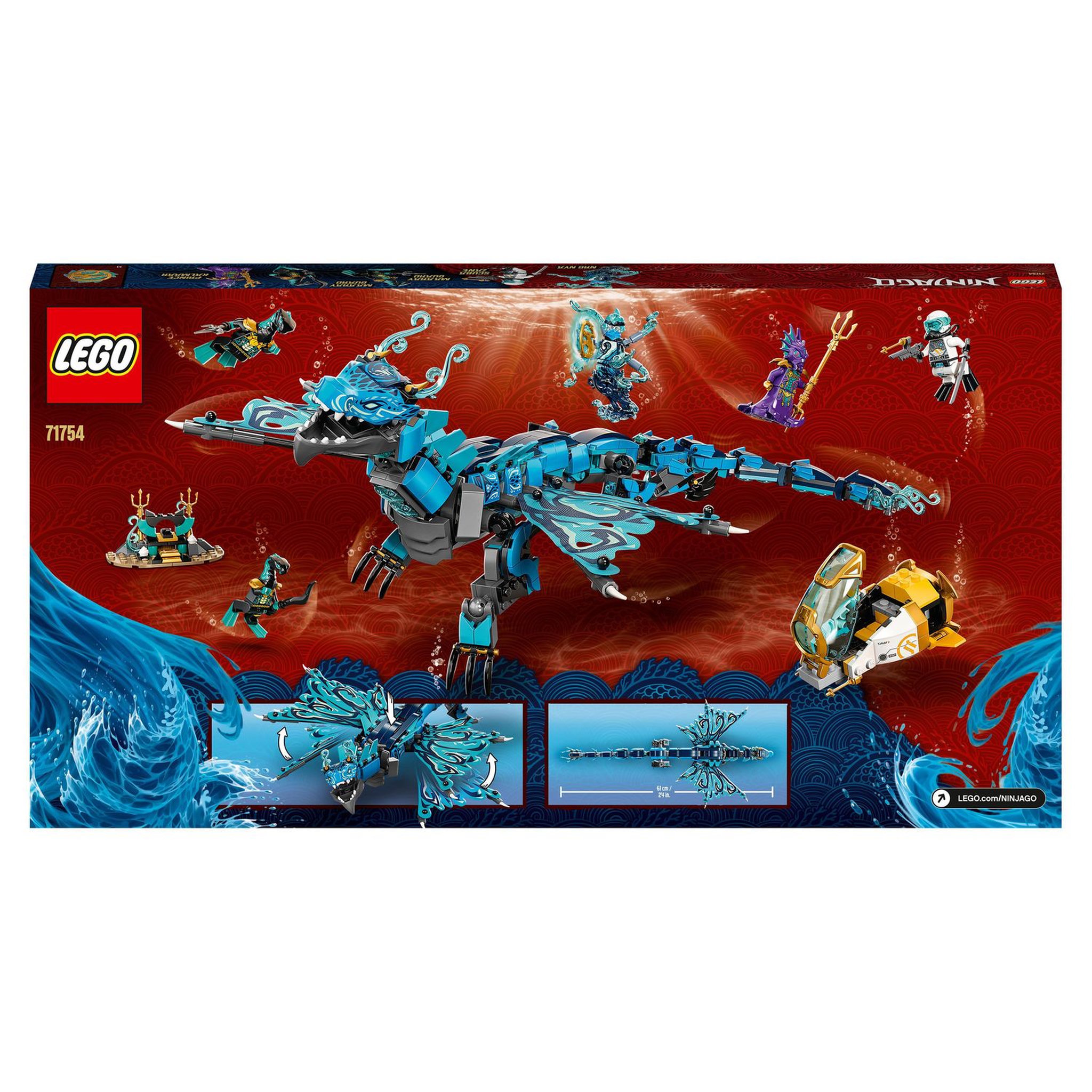 Voir la diapositive 8 : LEGO NINJAGO 71754 - Le dragon d'eau