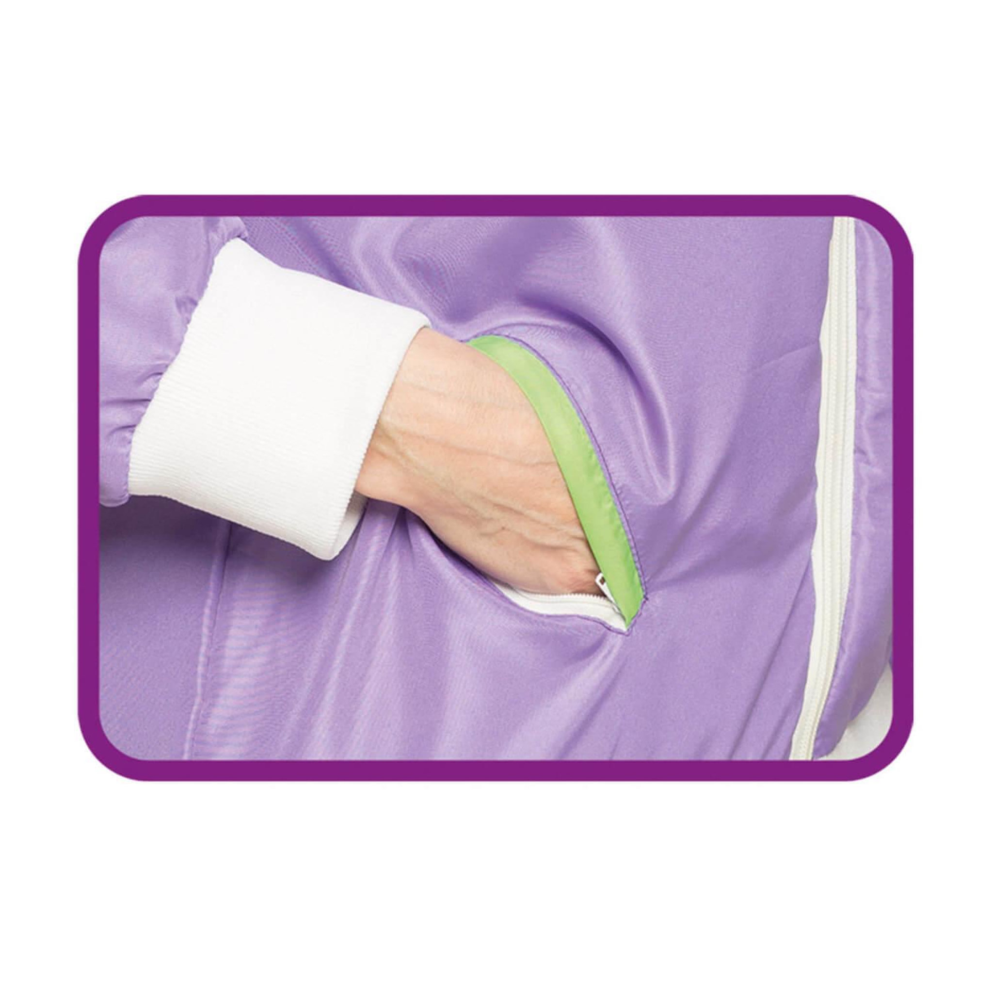 Voir la diapositive 2 : Boland Déguisement Survêtement Rétro - Violet - Femme - L
