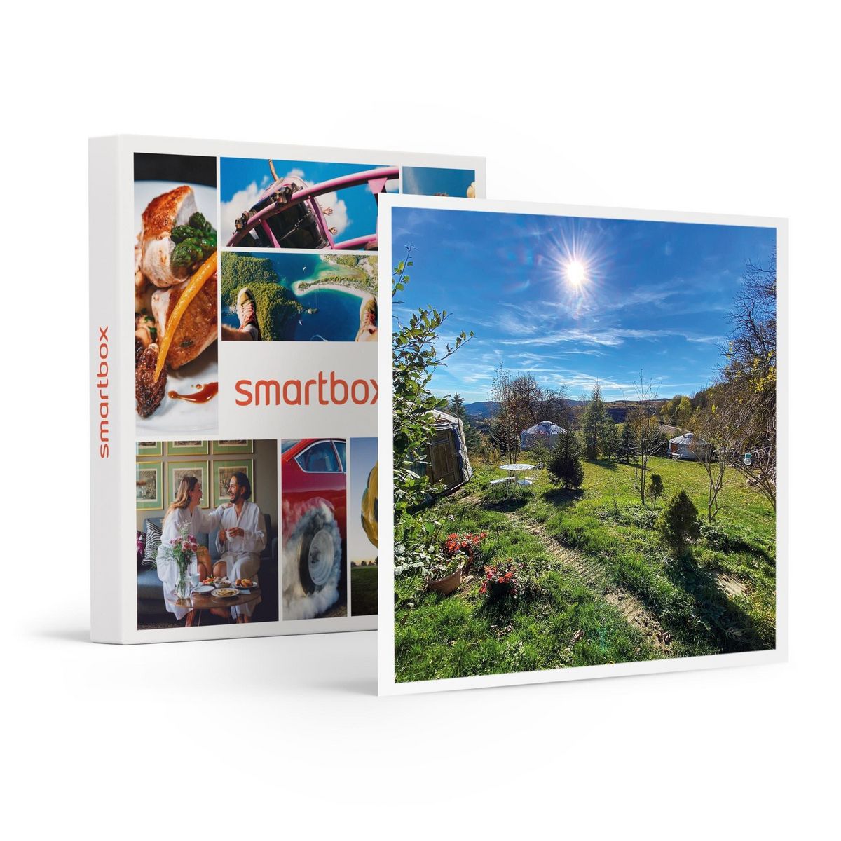 Smartbox Séjour insolite de 2 jours en yourte traditionnelle dans le Puy-de-Dôme - Coffret Cadeau Séjour