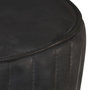 Voir la diapositive 3 : VIDAXL Tabouret de bar Noir Cuir veritable
