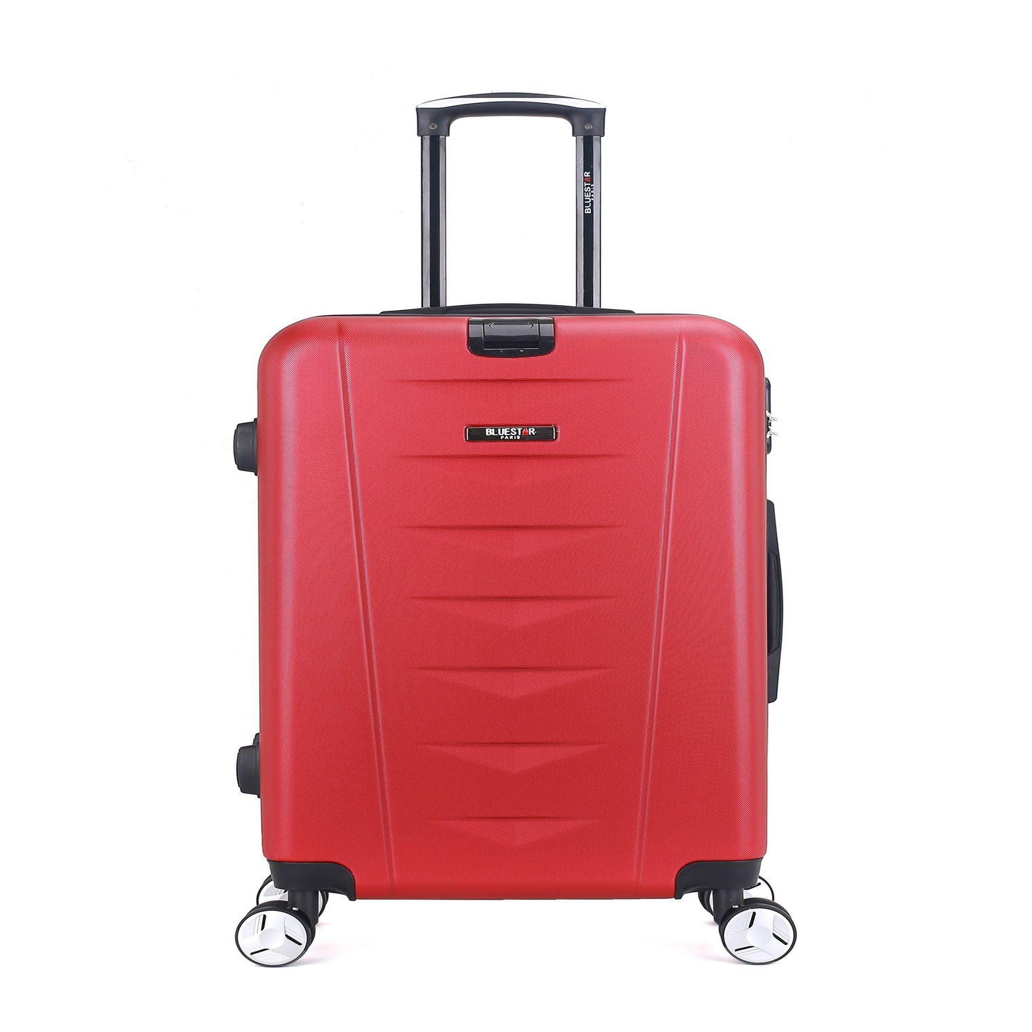 BLUESTAR Bluestar - valise grand format ajaccio 75 cm 4 roues. Coloris disponibles : Gris, Rouge