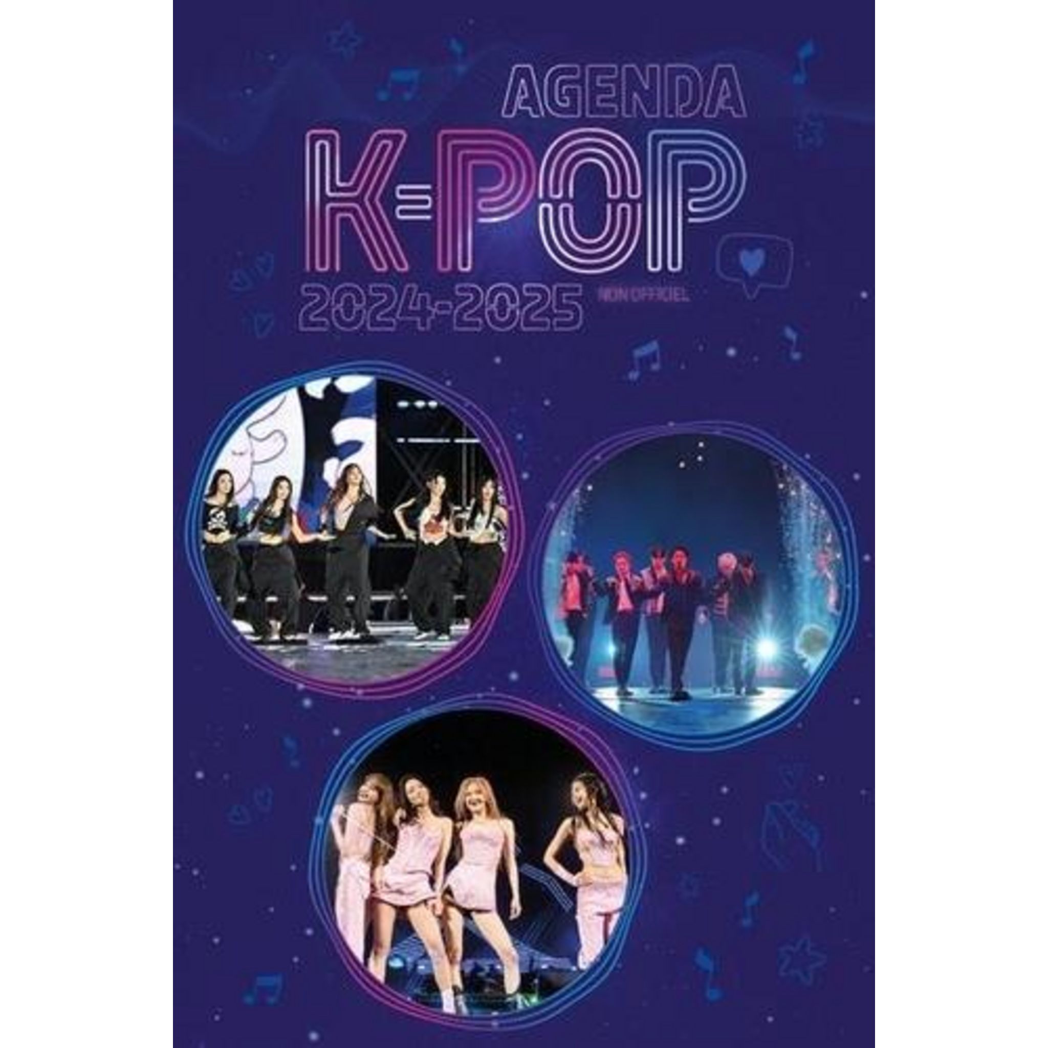 AGENDA K-POP. EDITION 2024-2025, Billon Salomé pas cher - Auchan.fr