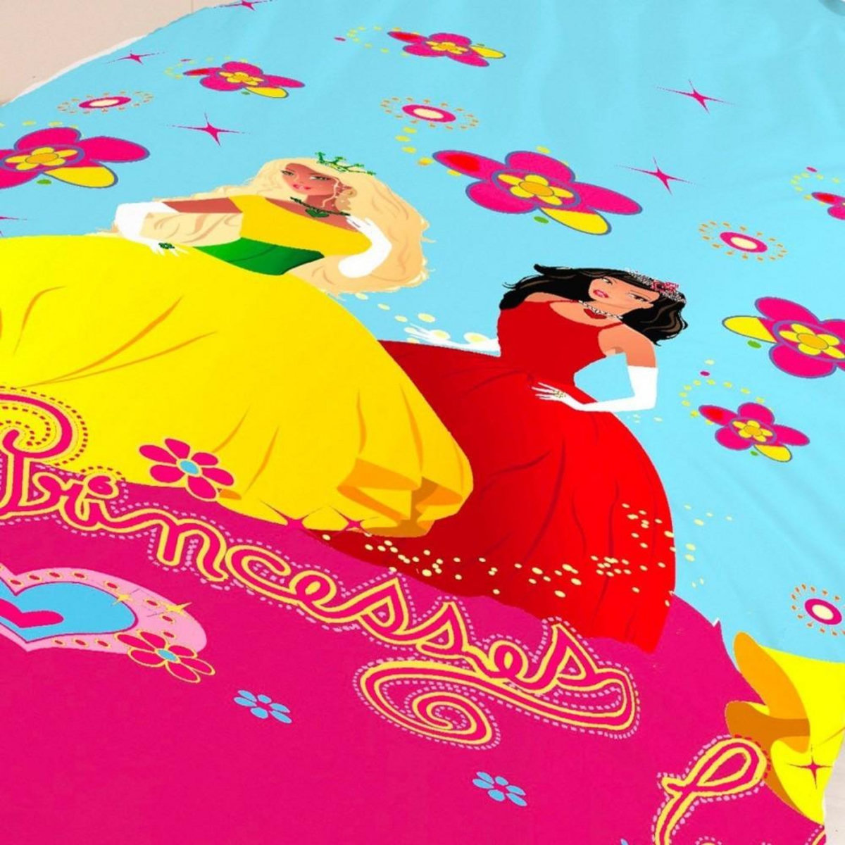 Dourev Housse de couette 140x200 PRINCESS + 1 taie