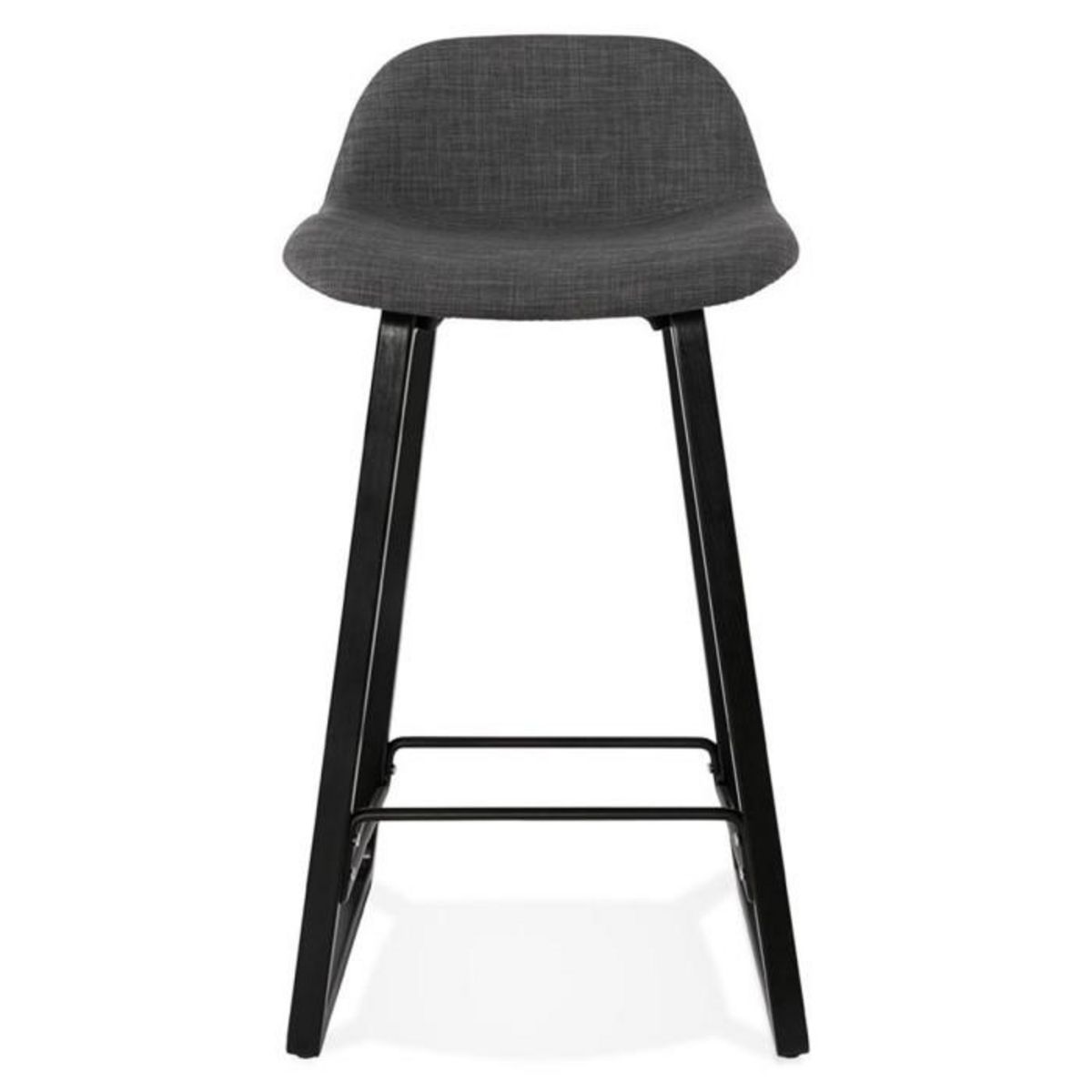 Paris Prix Tabouret de Bar  Talik  86cm Gris Foncé & Noir