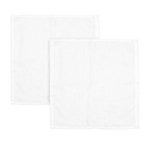 Paris Prix Lot de 2 Torchons  Microfibre  30cm Blanc