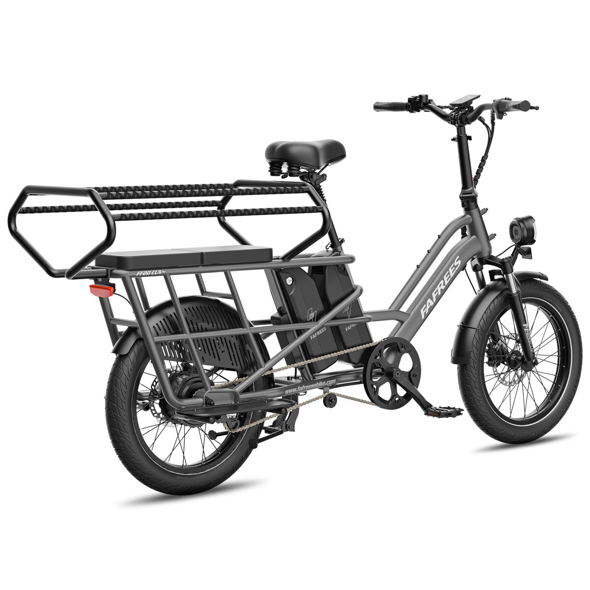 Voir la diapositive 6 : FAFREES Vélo utilitaire électrique fafrees ff20 cuv