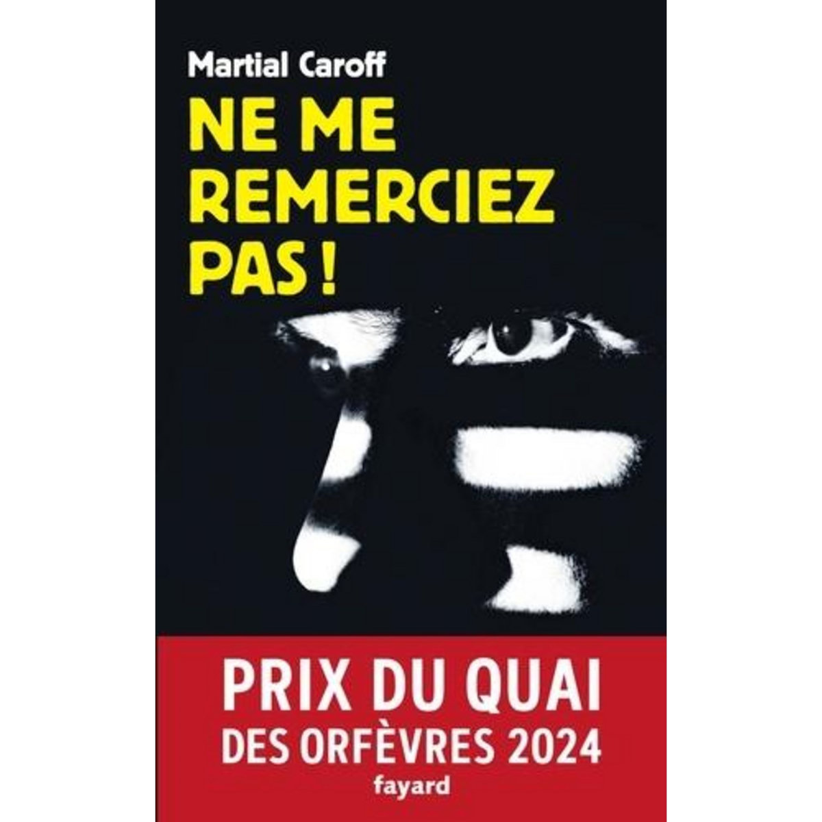 NE ME REMERCIEZ PAS !, Caroff Martial