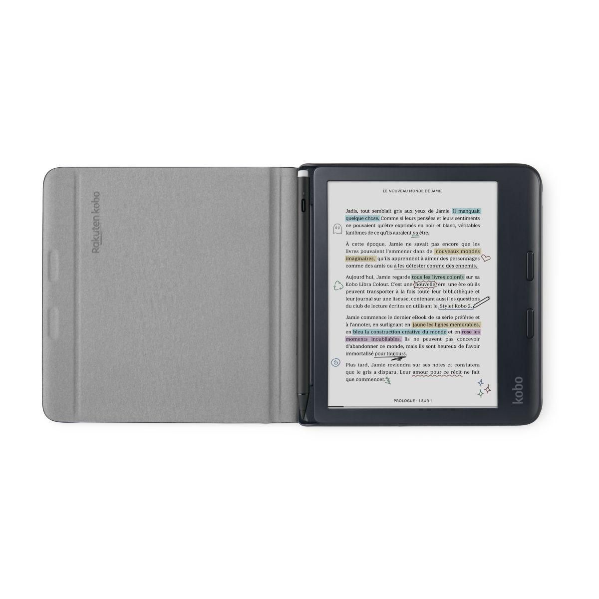 kobo Pochette Libra Colour Cover Notebook Noir