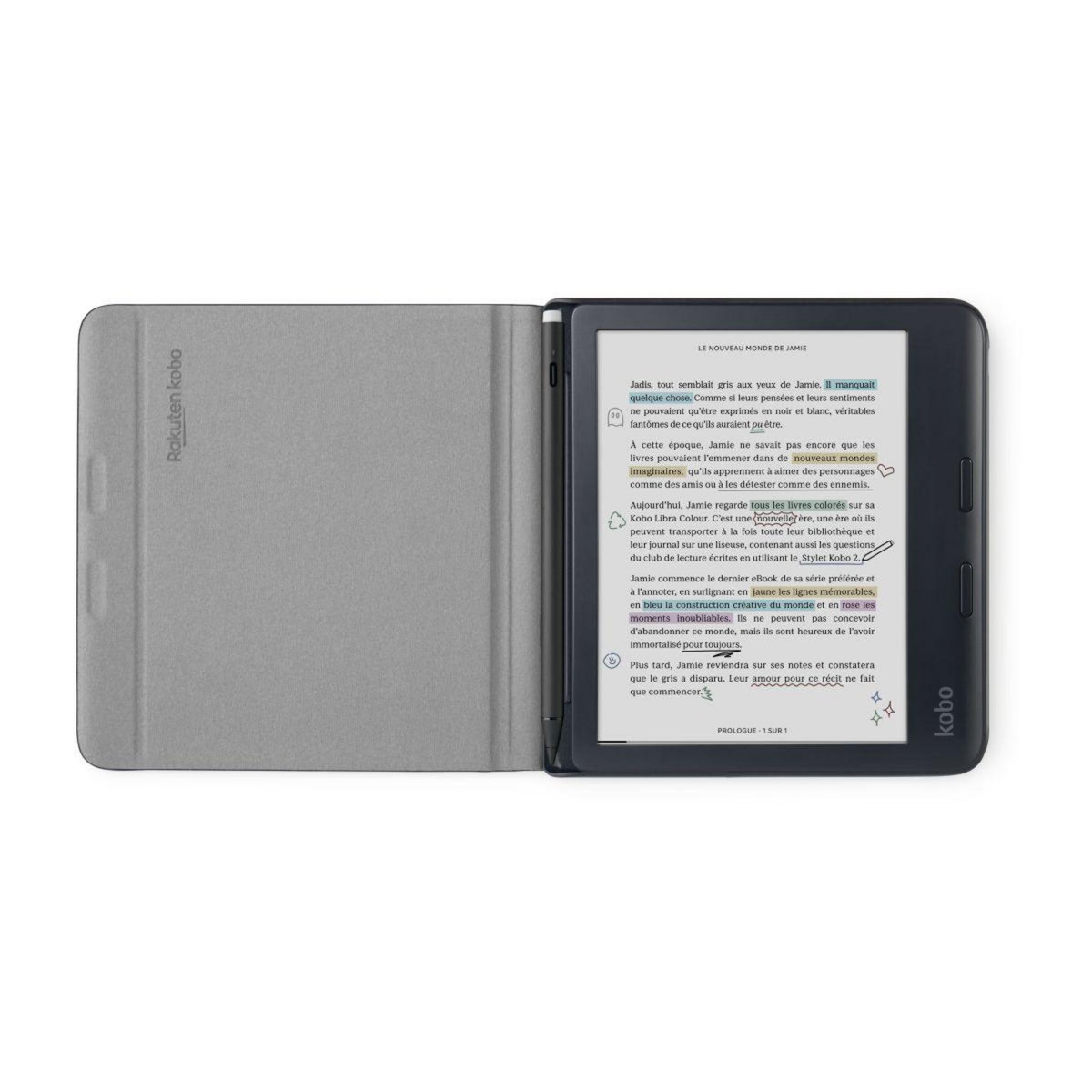 kobo Pochette Libra Colour Cover Notebook Noir