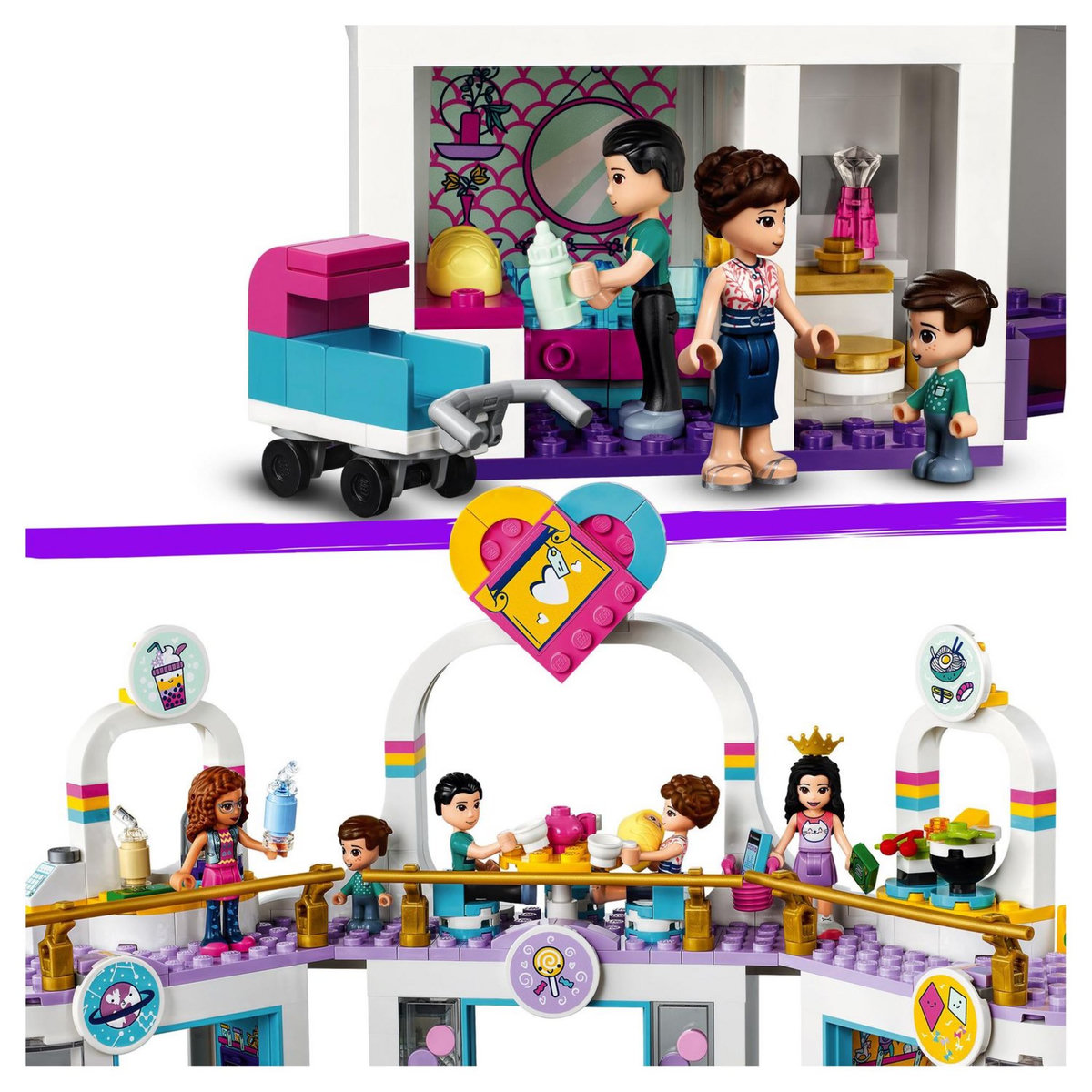 LEGO Friends 41450 - Le centre commercial de Heartlake City