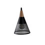Voir la diapositive 2 : Paris Prix Lampe Suspension Déco  Gruid  25cm Noir
