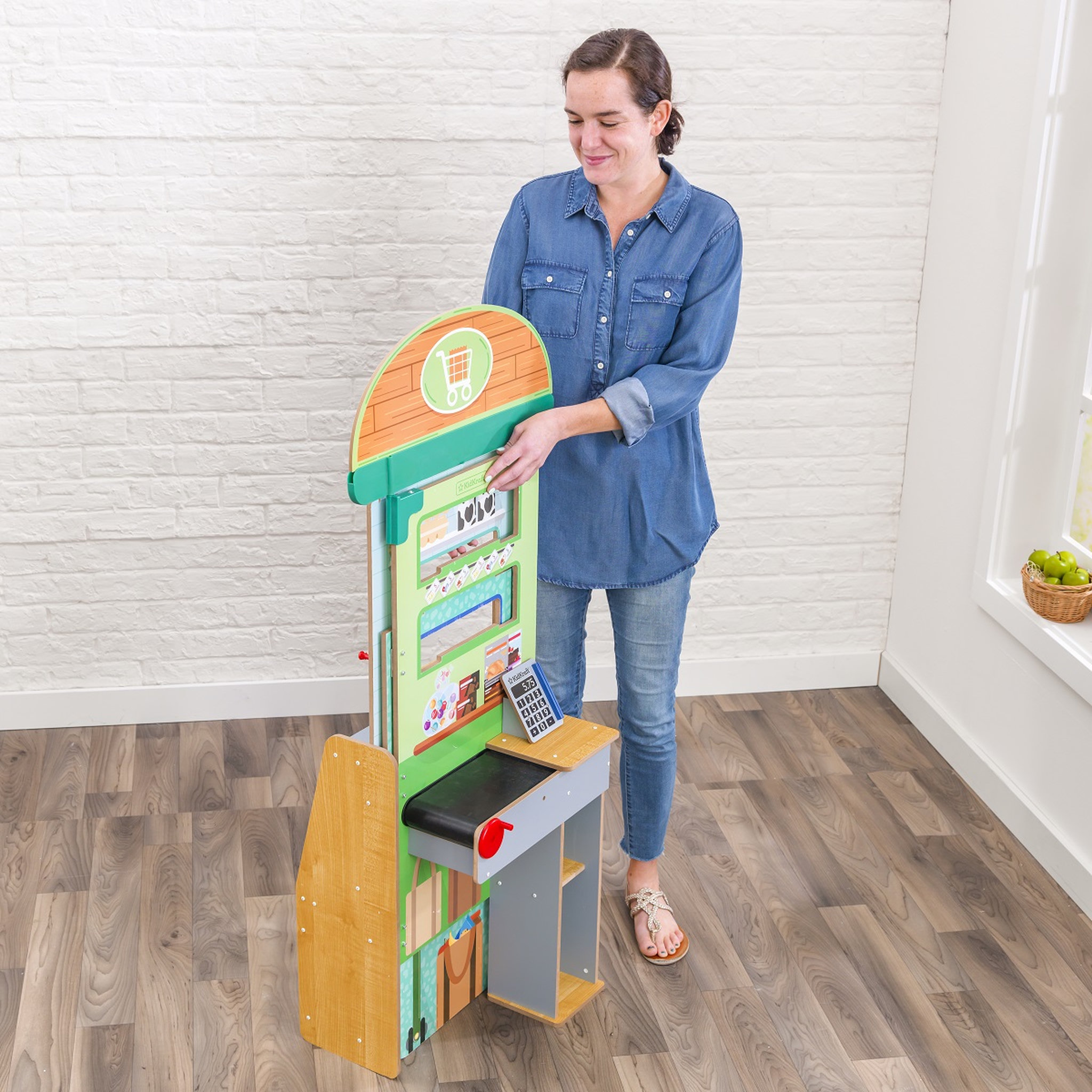 Voir la diapositive 7 : Kidkraft La petite épicerie Pop Up Let's Pretend
