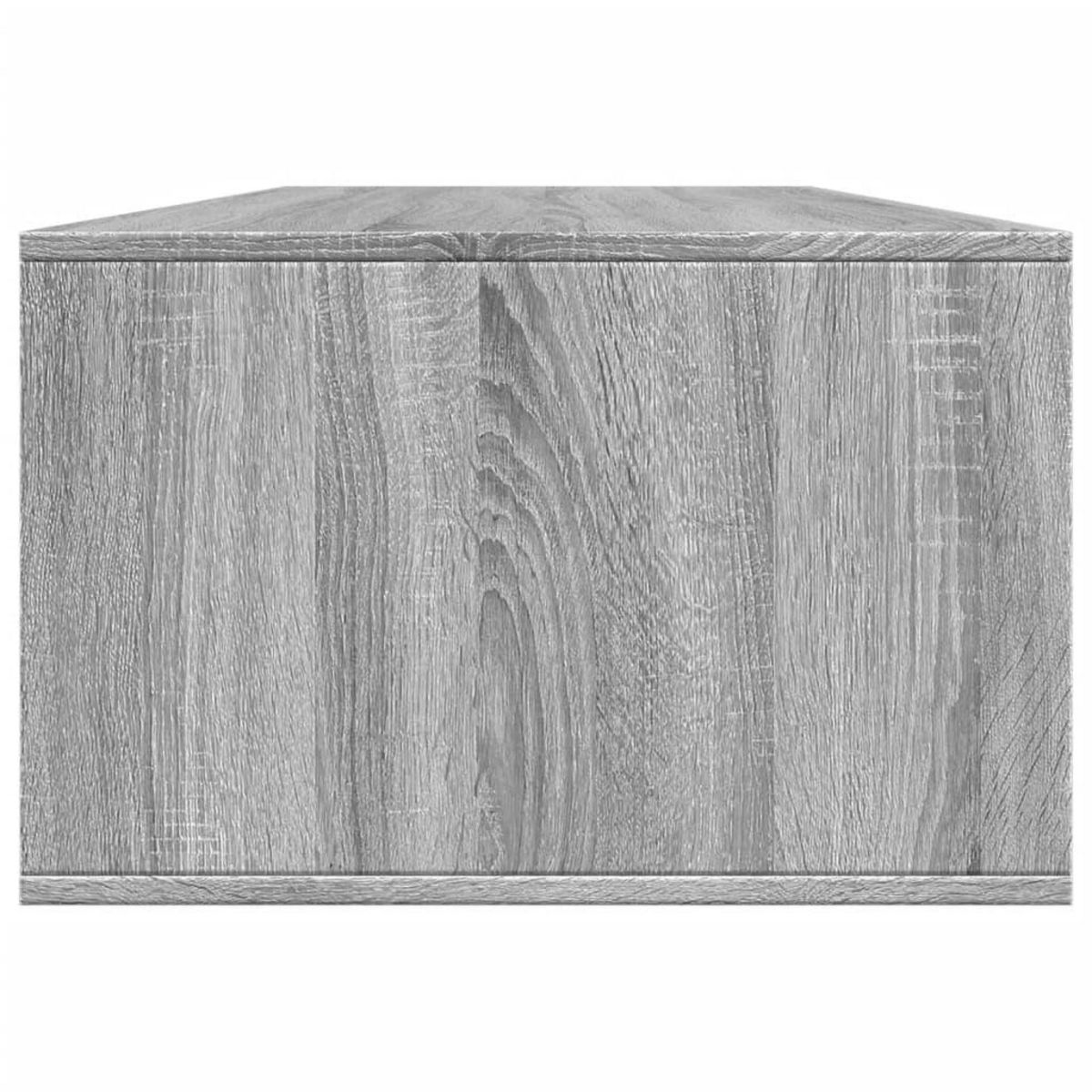 VIDAXL Table basse sonoma gris 102x55x35 cm bois d'ingenierie