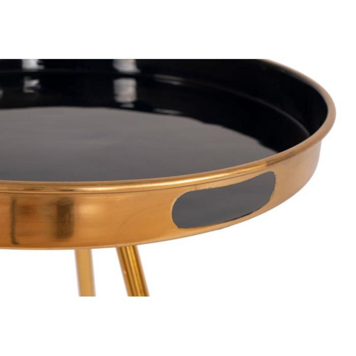 Paris Prix Table d'Appoint Design  Morrison  55cm Bleu Foncé