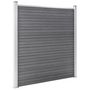 Voir la diapositive 5 : VIDAXL Cloture de jardin WPC 1737x186 cm Gris