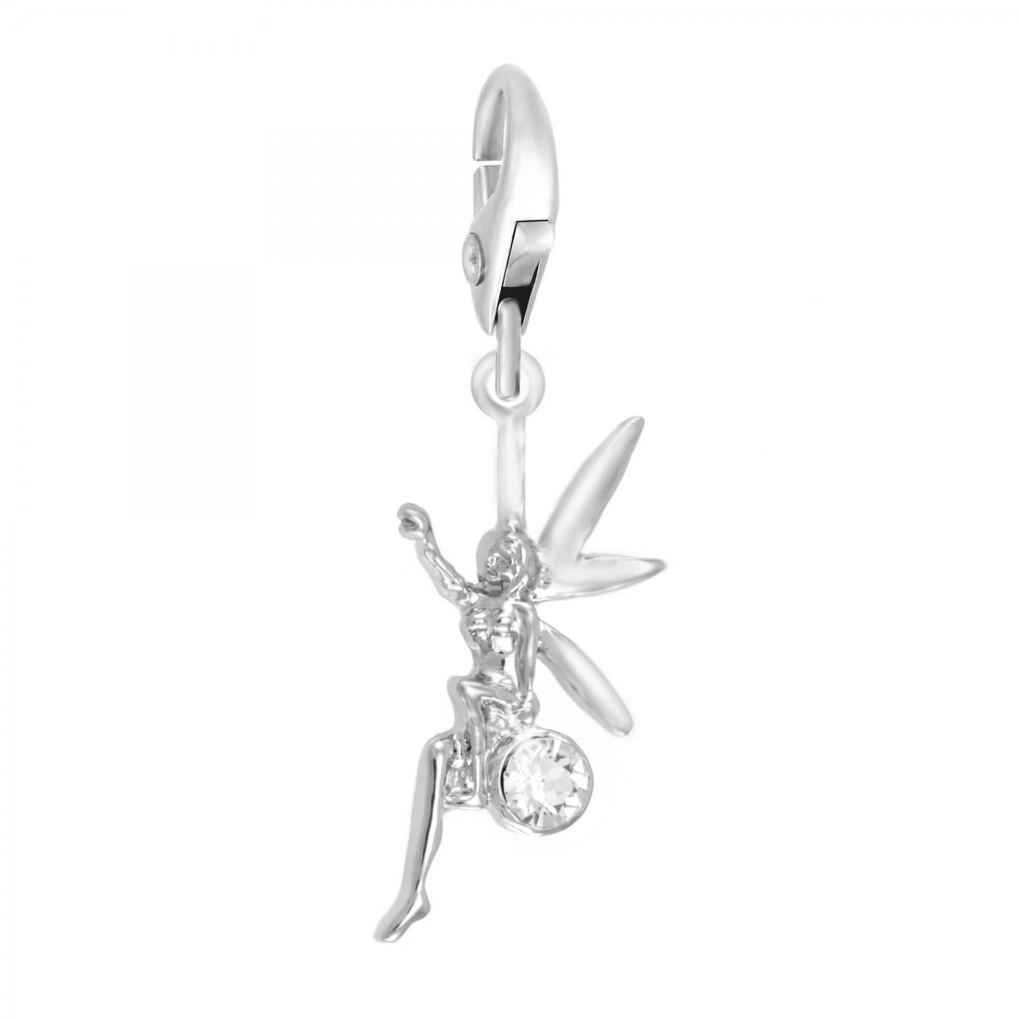 SC CRYSTAL Charm Fée SC Crystal orné de Cristaux scintillants