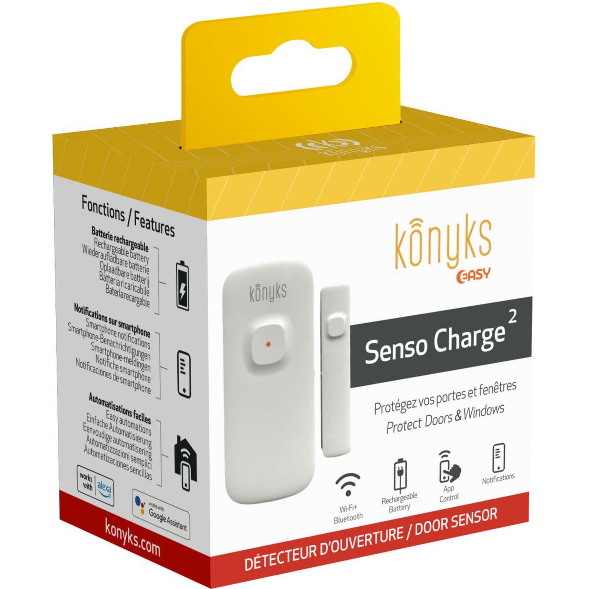 Voir la diapositive 3 : KONYKS Détecteur d'ouverture Senso Charge 2