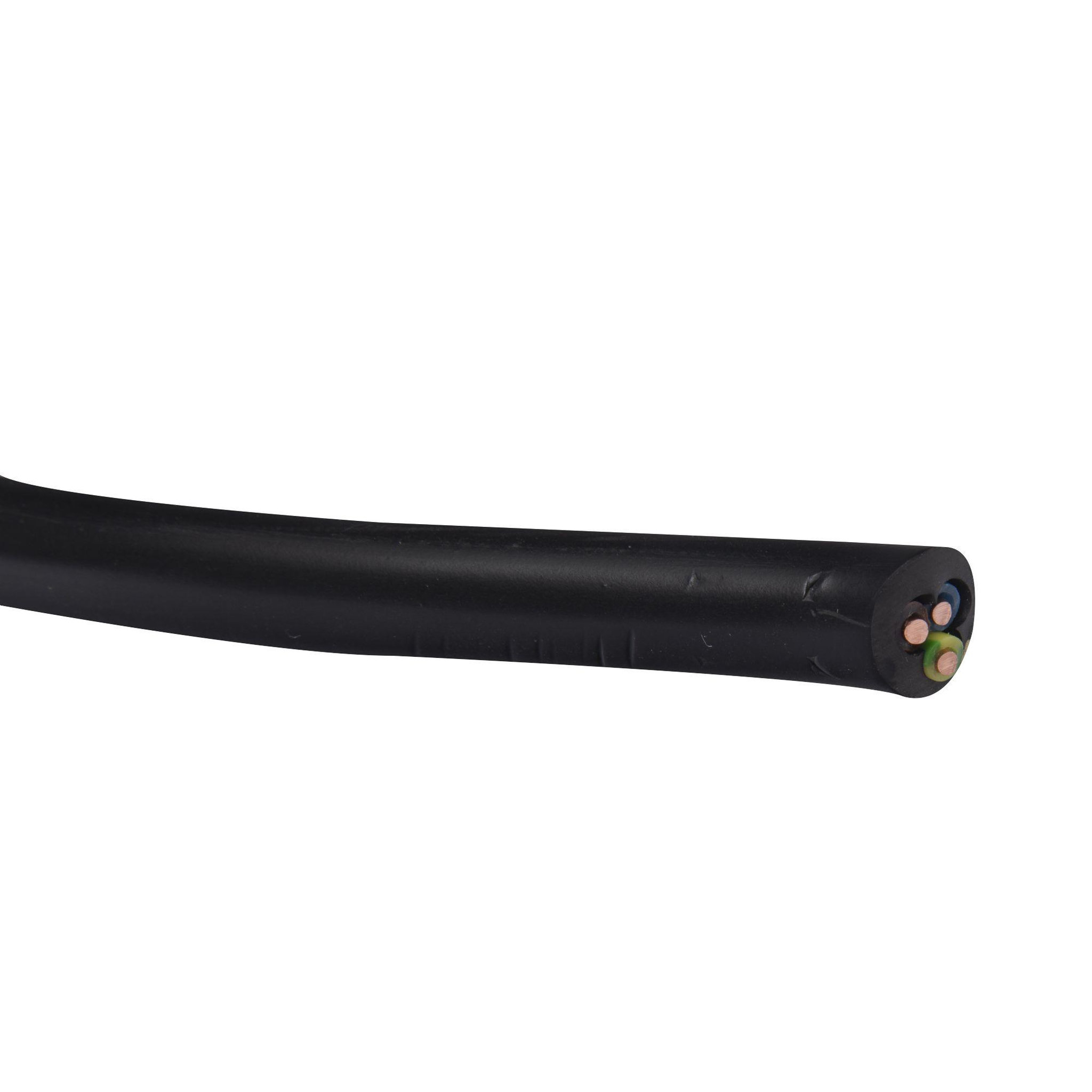 Voir la diapositive 4 : ZENITECH Câble d'alimentation électrique U1000R2V 3G2,5 Noir - 10m
