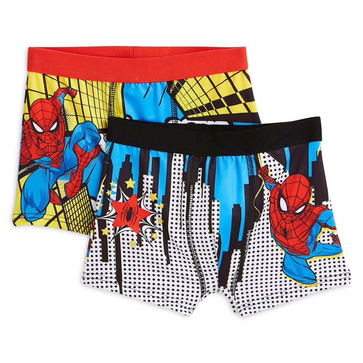 SPIDERMAN Lot de 2 boxers garçon