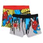 Voir la diapositive 1 : SPIDERMAN Lot de 2 boxers garçon