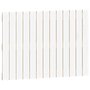 Voir la diapositive 2 : VIDAXL Tete de lit murale Blanc 82,5x3x60 cm Bois massif de pin
