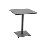 HESPERIDE Table de jardin carrée Phuket Graphite 65 x 65 cm - 2 places - Hespéride