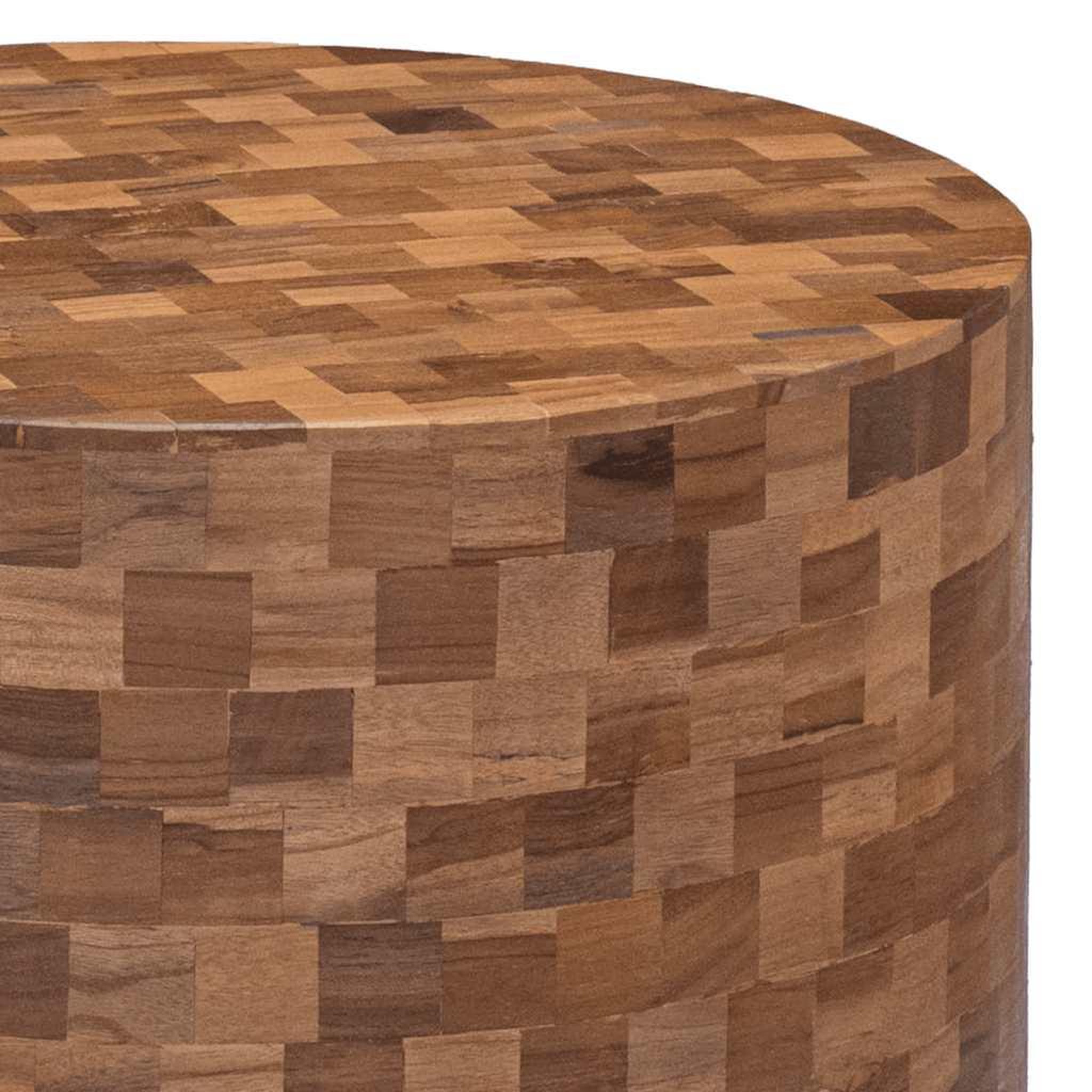 Voir la diapositive 2 : VIDAXL Table basse 60x60x35 cm bois de teck massif
