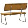 Voir la diapositive 4 : VIDAXL Banc 110 cm Marron Velours