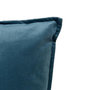 Voir la diapositive 2 : ATMOSPHERA Coussin Déco Uni  Lilou  45x45cm Bleu Égéen