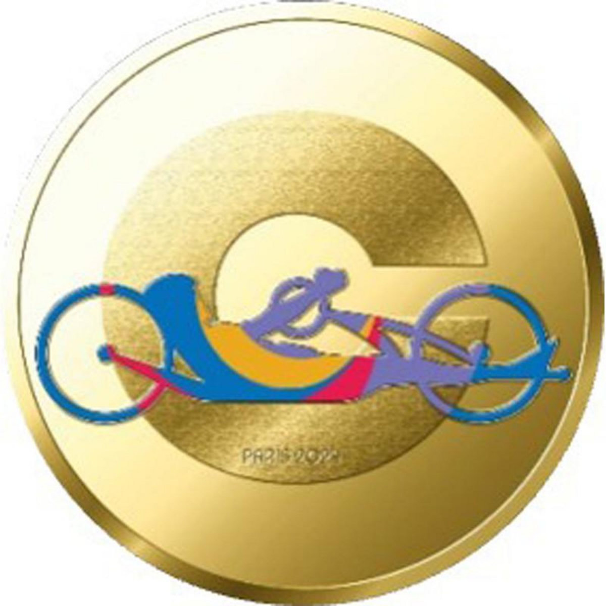 MEDAILLE JO24 PARALYMPIQUE C MOS MOSMEDC