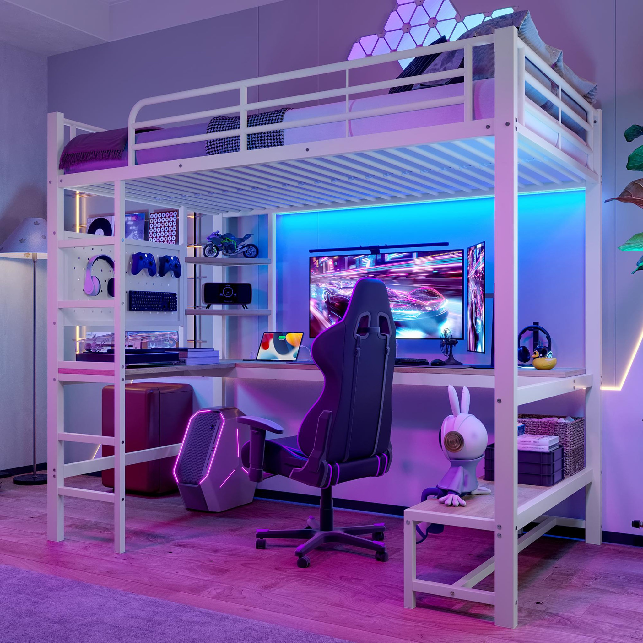Voir la diapositive 2 : MERAX Lit mezzanine