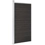 Voir la diapositive 2 : VIDAXL Panneau de cloture WPC 95x186 cm Gris
