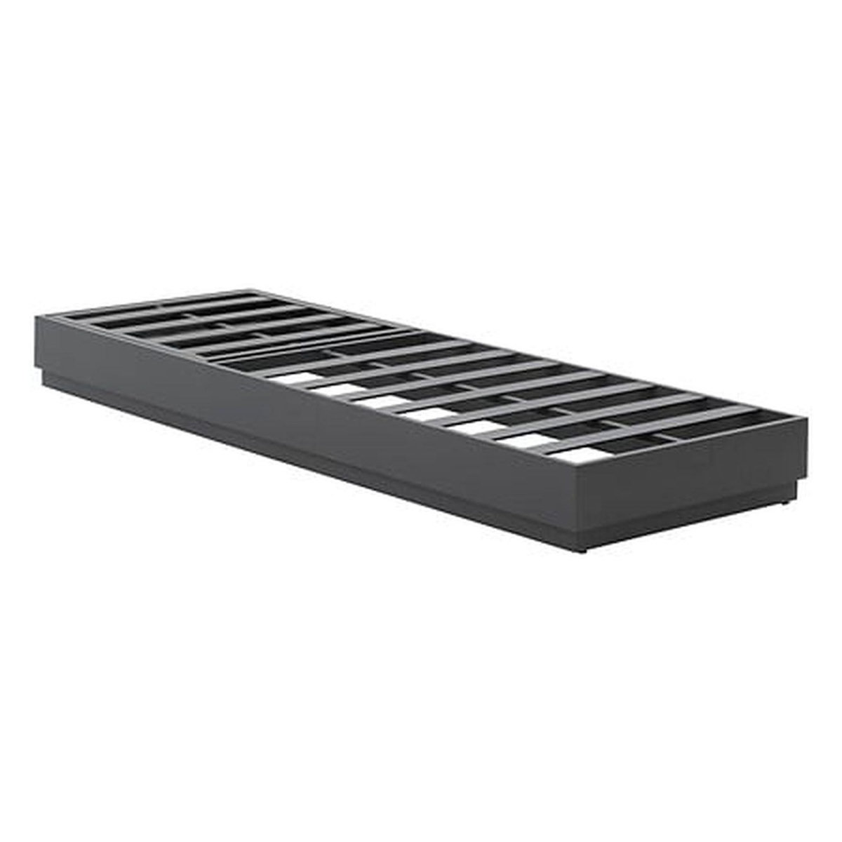 HESPERIDE Pouf de jardin en aluminium EVASION